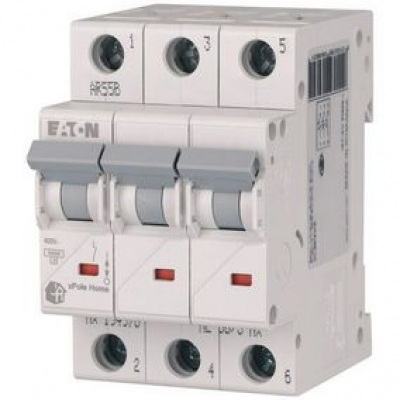 Вимикач авт. 3-п 25A C 4,5кА EATON HL-C25/3 Вимикач авт. 3-п 25A C 4,5кА EATON HL-C25/3