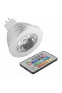 Світлодіодні 3W MR16 85-265V RGB пульт LM293 Світлодіодні 3W MR16 85-265V RGB пульт LM293