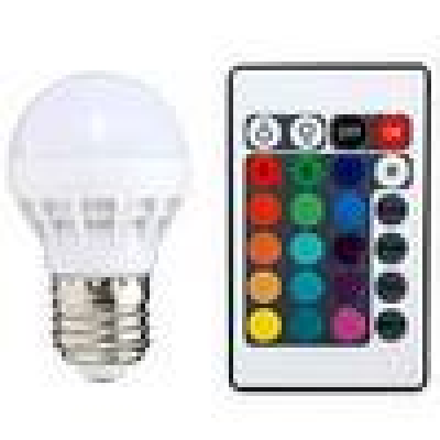 Світлодіодні  3W Е27 210LM 85-265V RGB пульт LM736 