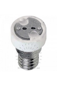 Патрон - перехідник LEMANSO E14-G5.3 230V/50Hz 2A /дник з Е14вG5.3,кераміка Патрон - перехідник LEMANSO E14-G5.3 230V/50Hz 2A /дник з Е14вG5.3,кераміка