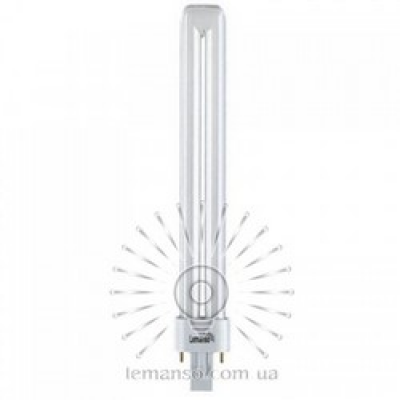 Лампа люмінесцентная PLS 11W G23 6400K LM3009 LEMANSO Лампа люмінесцентная PLS 11W G23 6400K LM3009 LEMANSO