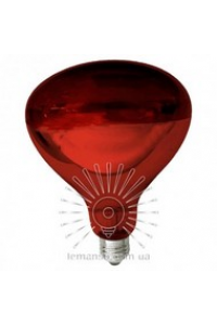 Лампа інфрачервона 250W E27 220B (повністю червона) LM3012 LEMANSO