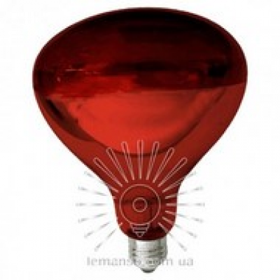 Лампа інфрачервона 250W E27 220B (повністю червона) LM3012 LEMANSO Лампа інфрачервона 250W E27 220B (повністю червона) LM3012 LEMANSO