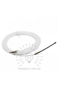 LMK200 Протяжка кабеля d=3мм,5м нейлон біла LMK200 Протяжка кабеля d=3мм,5м нейлон біла