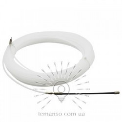 LMK202 Протяжка кабеля d=3мм,15м нейлон біла LMK202 Протяжка кабеля d=3мм,15м нейлон біла