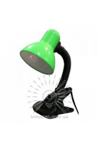 Лампа настільна 60W Е27 LMN095 прищіпка салатова Лампа настільна 60W Е27 LMN095 прищіпка салатова