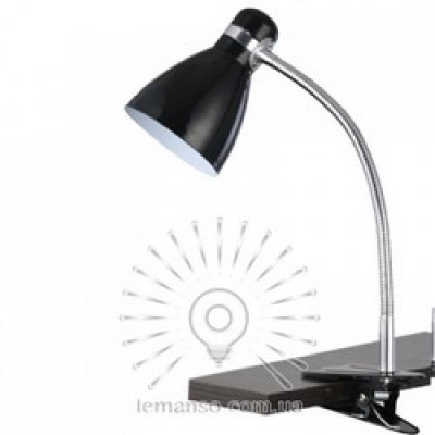 LMN103 Настільна лампа 60W E27 чорна з вимикачем LMN103 Настільна лампа 60W E27 чорна з вимикачем
