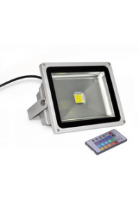 Прожектор 30W RGB пульт IP65 сірий LMP76-30 (31) Прожектор 30W RGB пульт IP65 сірий LMP76-30 (31)