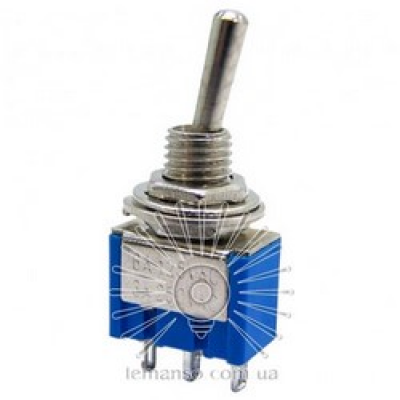 Тумблер LSW28 3pin малий 3 полож. з фікс. Тумблер LSW28 3pin малий 3 полож. з фікс.