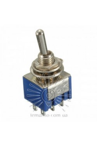 Тумблер LSW30 6pin малий 3 полож. з фікс. Тумблер LSW30 6pin малий 3 полож. з фікс.