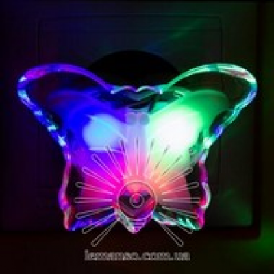 Нічник метелик RGB NL105 LEMANSO Нічник метелик RGB NL105 LEMANSO