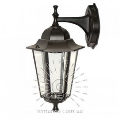 Світильник вуличний  60W чорний PL6102 