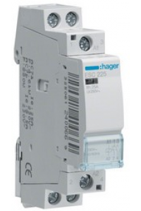 Контактор 25A, 2HВ, 230V, Hager Контактор 25A, 2HВ, 230V, Hager