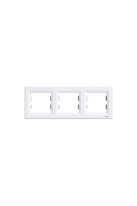 Рамка 3-м гориз. біла. Аsfora Schneider Electric Рамка 3-м гориз. біла. Аsfora Schneider Electric