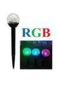 Світильник газонний  IP44 RGB пластик САВ118 (8шт)LEMANSO