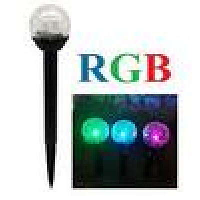 Світильник газонний IP44 RGB пластик САВ118 (8шт)LEMANSO Світильник газонний IP44 RGB пластик САВ118 (8шт)LEMANSO