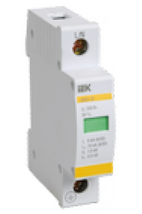 Обмеж. імп. перенапруг ОПС1-C 1Р In=20kA  Un=400B Im=40kA УEK