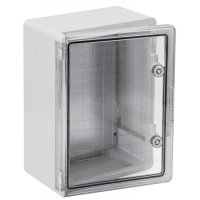 Корпус пласт. ЩМПп 400х300х170мм пр. дв. УХЛ1 IP65 UEC
