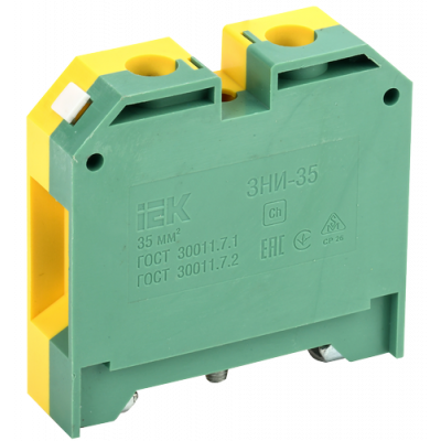 Затискач набірний ЗНИ-35PEN 35мм2 (JXB-земля) IEK
