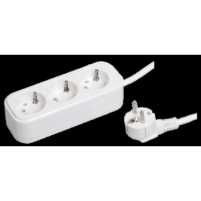 Подовжувач П03 3 місця 2P+PE/1,5м 3х1мм2 10А/250В ECO UEC