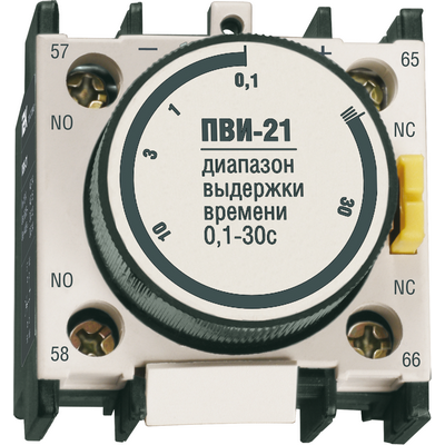 Приставка ПВИ-21 затримка на вимик. 0.1-30сек. 1з+1р IEK Приставка ПВИ-21 затримка на вимик. 0.1-30сек. 1з+1р IEK