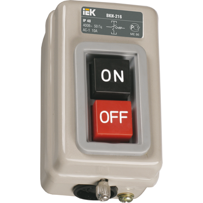 Вимикач ВКИ-211 3Р 6А 230/400В IP40 IEK Вимикач ВКИ-211 3Р 6А 230/400В IP40 IEK