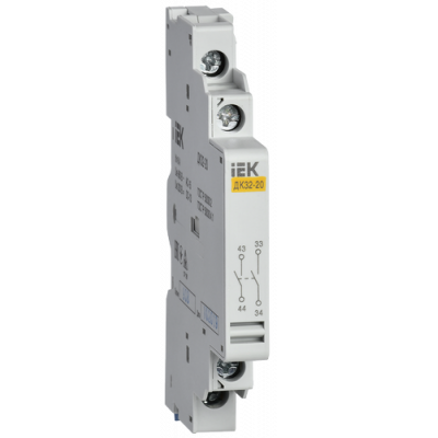 Додатковий контакт ДК32-20 2з (НВ) IEK Додатковий контакт ДК32-20 2з (НВ) IEK