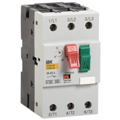 Пускач ПРК64-40 In=40A Ir=25-40A Ue 660В IEK Пускач ПРК64-40 In=40A Ir=25-40A Ue 660В IEK