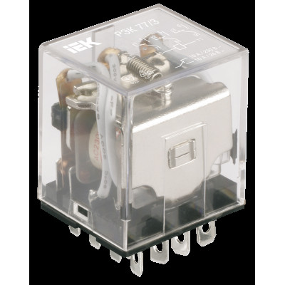 Реле РЭК77/3 (LY3) 10А 12В DC IEK Реле РЭК77/3 (LY3) 10А 12В DC IEK