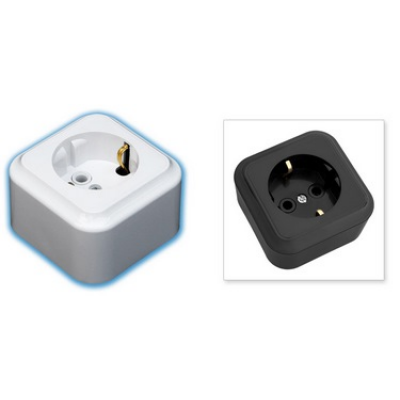 Роз. 1-місн. з/к чорна РА16-254 BYLECTRICA Роз. 1-місн. з/к чорна РА16-254 BYLECTRICA