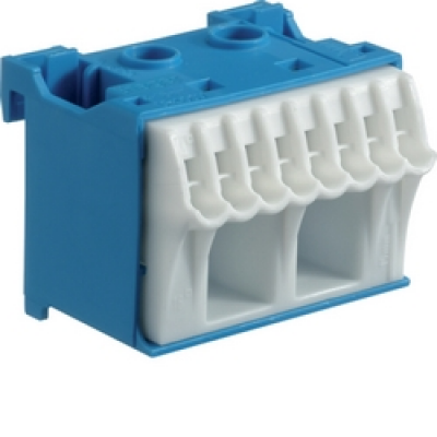 QiuckConnect N-клема 2x16мм2+8x4мм2 ширина 45мм KN10N