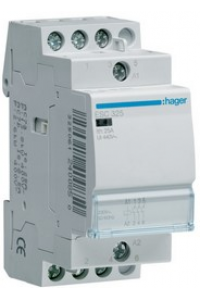 Контактор 25A, 3HB, 230V, Hager Контактор 25A, 3HB, 230V, Hager