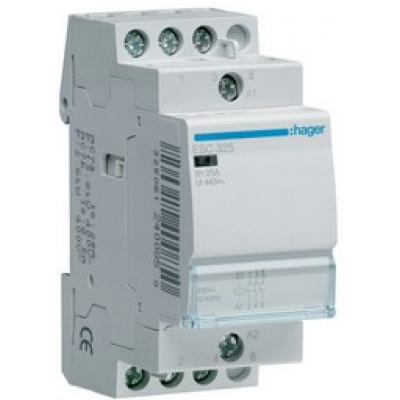 Контактор 25A, 3HB, 230V, Hager 