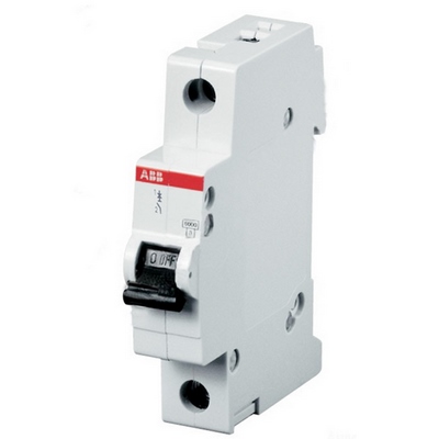 Вимикач авт. 1-п 16A B 6кА ABB SZ 201-В16 Вимикач авт. 1-п 16A B 6кА ABB SZ 201-В16