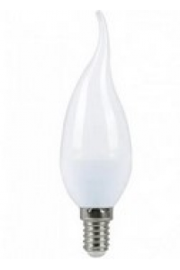 LED лампа С37 8W Е14 800LM 175-265V 4000К LM3018 хвост