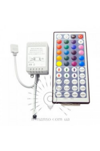 Контроллер для св/ленти RGB с пультом 12V 72W (44 ключи) / LM9502 Контроллер для св/ленти RGB с пультом 12V 72W (44 ключи) / LM9502