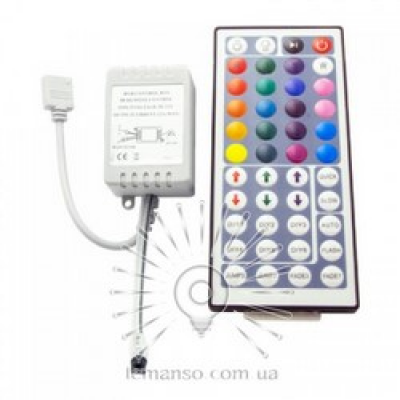 Контроллер для св/ленти RGB с пультом 12V 72W (44 ключи) / LM9502