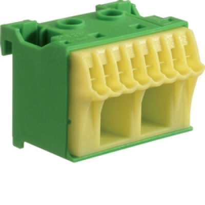 QiuckConnect PE-клема 2x16мм2+8x4мм2 ширина 45мм KN10E