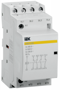 Контактор модульний КМ25-40М AC/DC IEK Контактор модульний КМ25-40М AC/DC IEK
