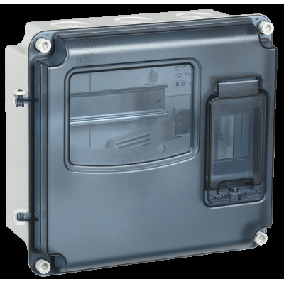 Корпус пластиковий ЩУРн-П 1/3 IP66 PC LIGHT IEK Корпус пластиковий ЩУРн-П 1/3 IP66 PC LIGHT IEK