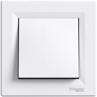 Вимикач 1-клавіш, IP44білий , Asfora Schneider Electric Вимикач 1-клавіш, IP44білий , Asfora Schneider Electric