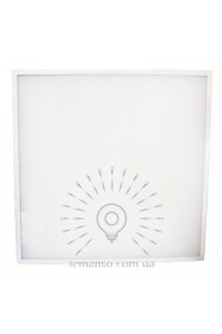 Панель LED 72W наруж+врізна квадрат 6480LM 6500K (скло опал) LM1083 LEMANSO