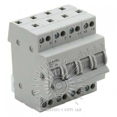 Перемикач навантаження 4P 63A 400V 1-0-1