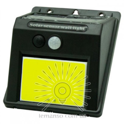 Підсвітка для стіни COB 6W 600LM IP65 с д/руху на сонячній батареї / LM1112 + акку Підсвітка для стіни COB 6W 600LM IP65 с д/руху на сонячній батареї / LM1112 + акку