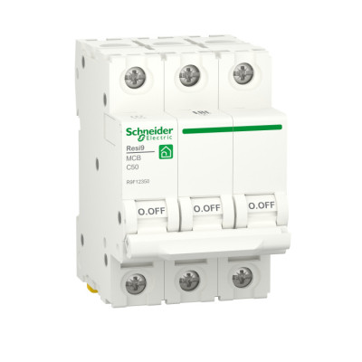 АВТ ВИМ RESI9 6kA 3P 50A C Schneider Electric