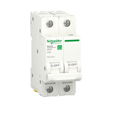 АВТ ВИМ RESI9 6kA 2P 50A C Schneider Electric АВТ ВИМ RESI9 6kA 2P 50A C Schneider Electric