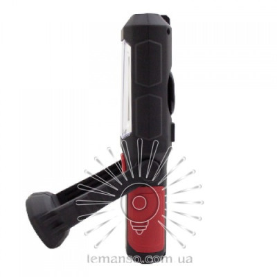 Ліхтарик COB 5W + 1 LED 3xAAA / LMF9315 чорний Ліхтарик COB 5W + 1 LED 3xAAA / LMF9315 чорний