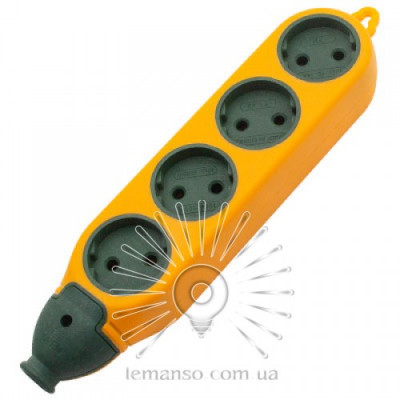 Колодка "Апельсин" 4+4 гнізда 10А/250V без заз, LMK75008 LEMANSO