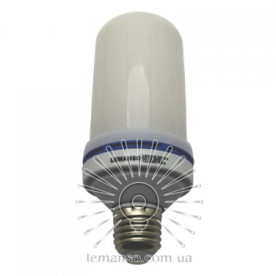 Світлодіодні  3W E27 RGB 85-265V / LM3103 пламя - -ефект гравітації