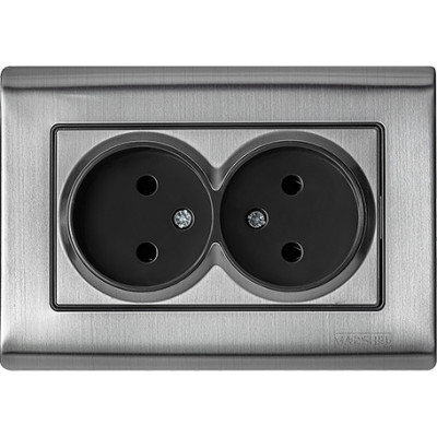 MARSHEL-GRAND Розетка 2-м. RS16-577 MARSHEL-GRAND Розетка 2-м. RS16-577